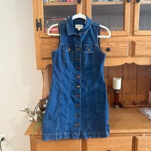 Universal Thread Blue Denim Dress